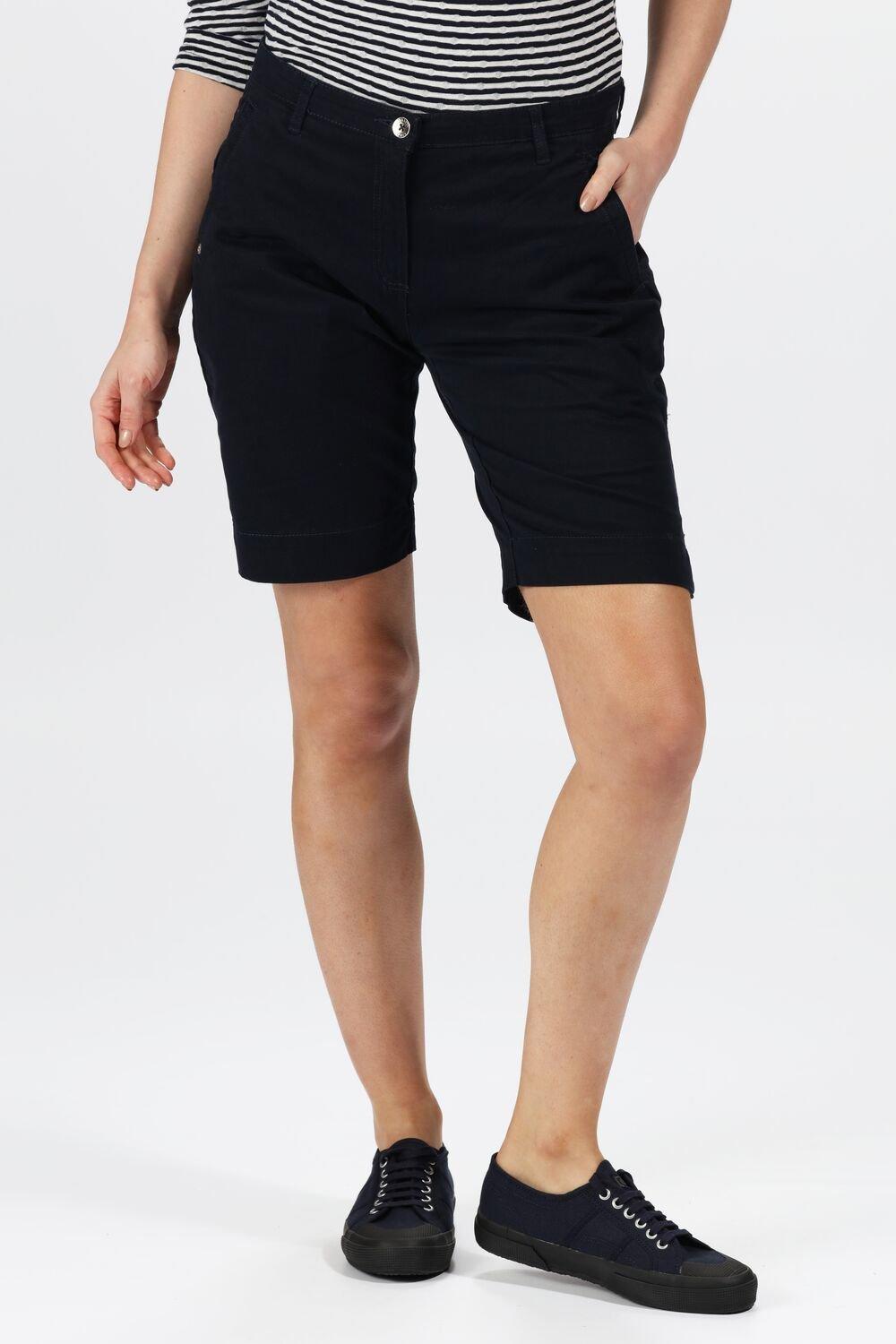 black chino shorts womens