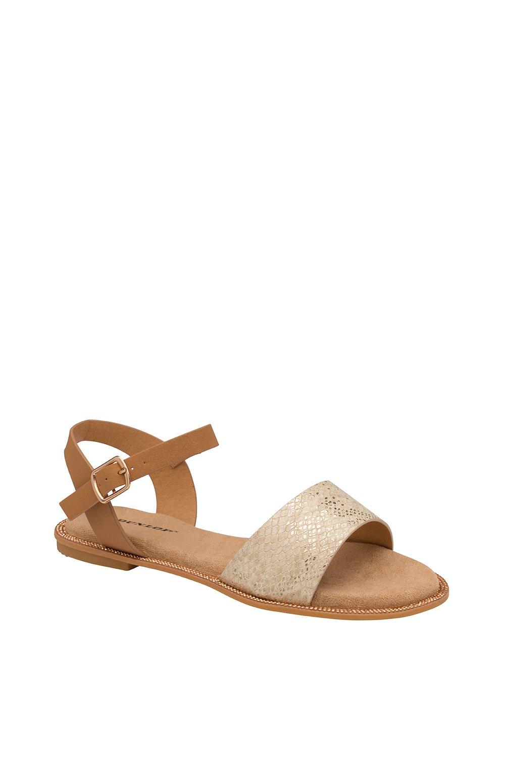 Dunlop 'Tara' Ankle Strap Sandals | Debenhams