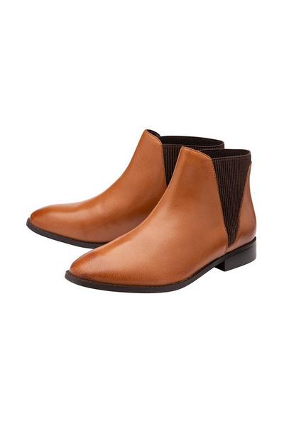 Ravel Tan 'Sabalo' Leather Ankle Boots