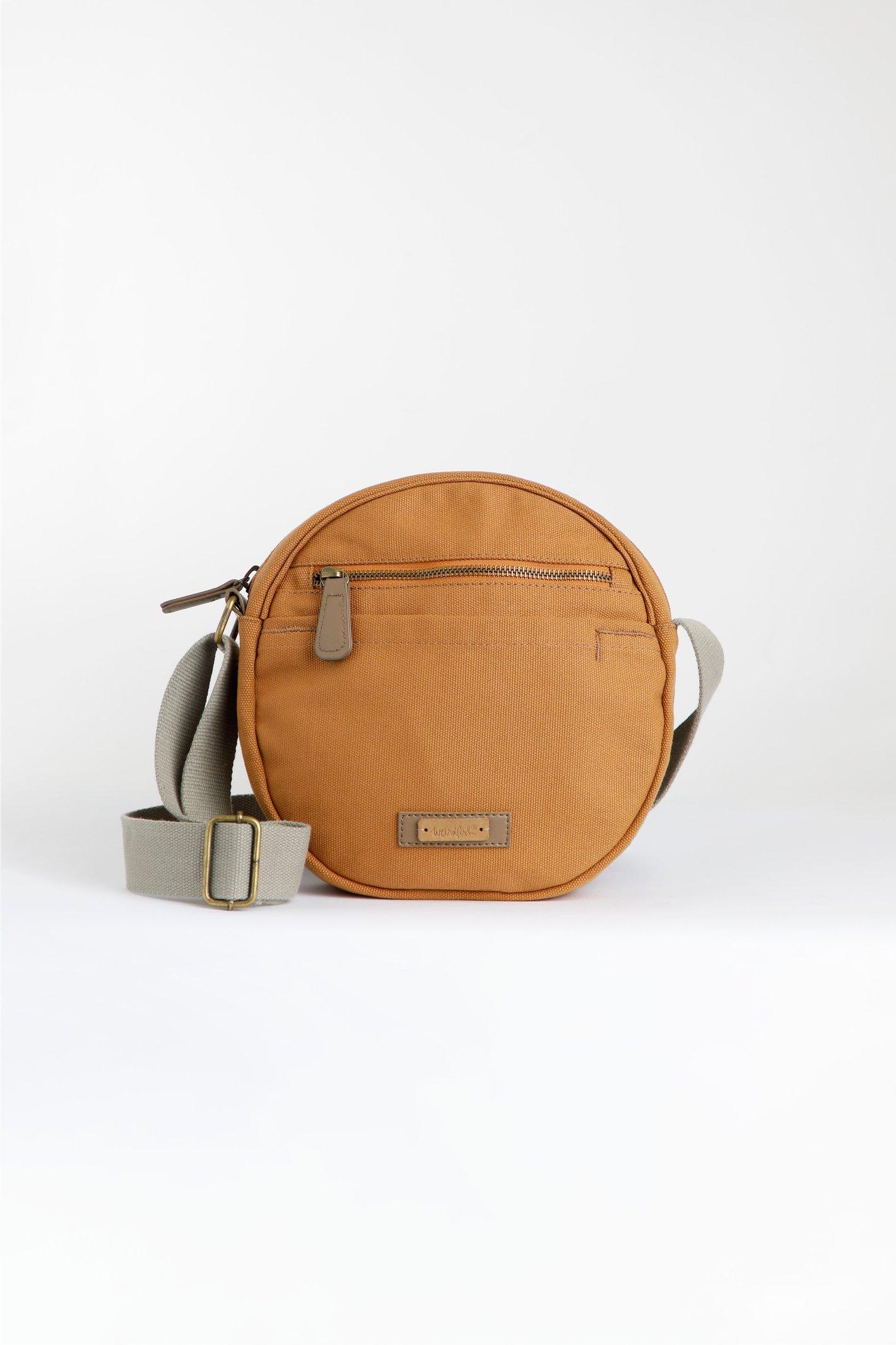 WOVEN CROSSBODY BAG - Light beige