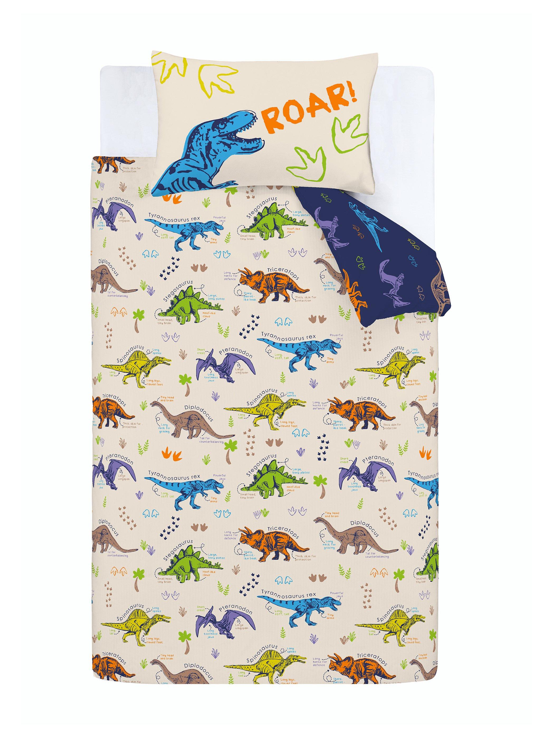 Bedding | 'Prehistoric Dinosaurs' Duvet Cover Set | Catherine Lansfield