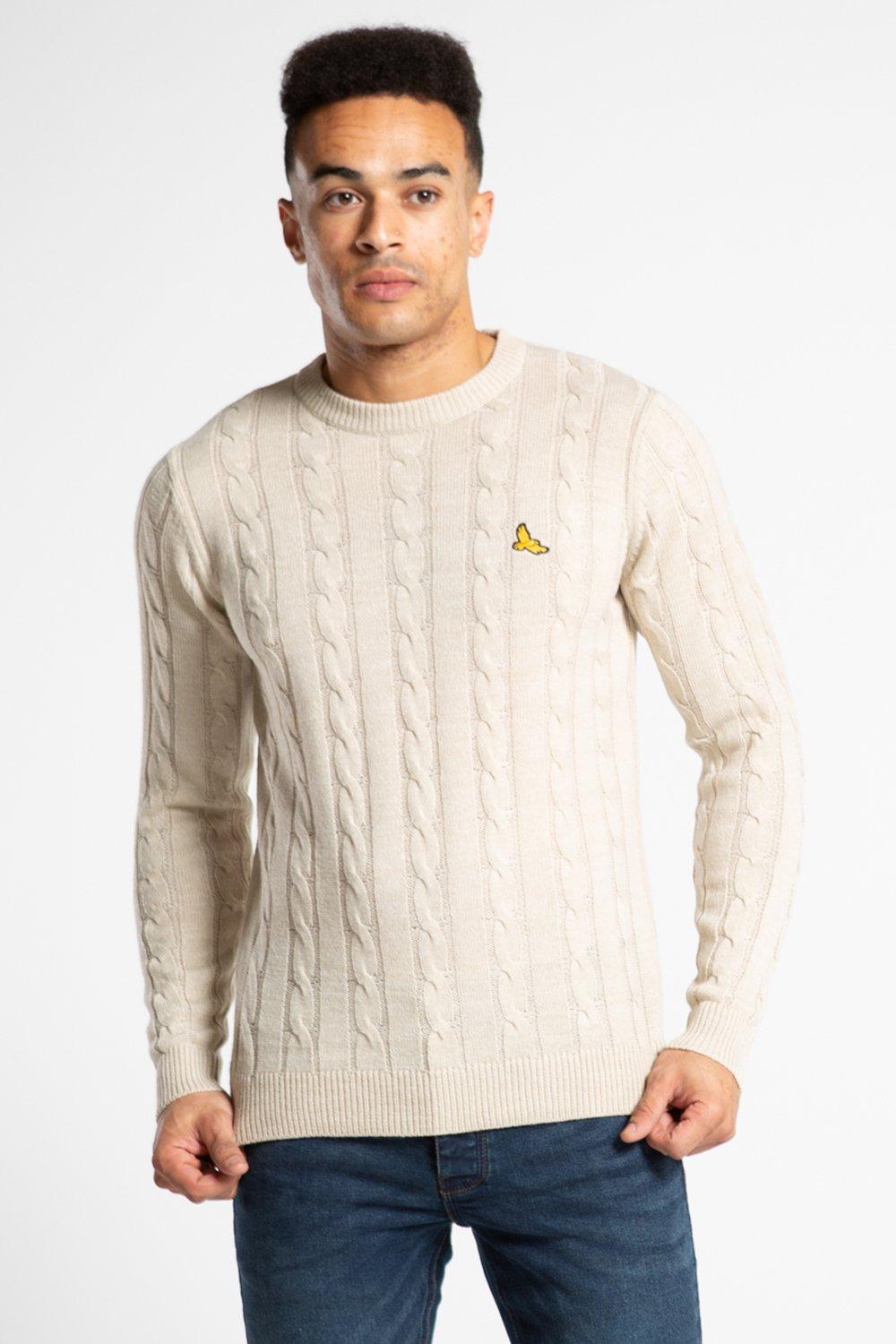 debenhams mens cable knit jumper