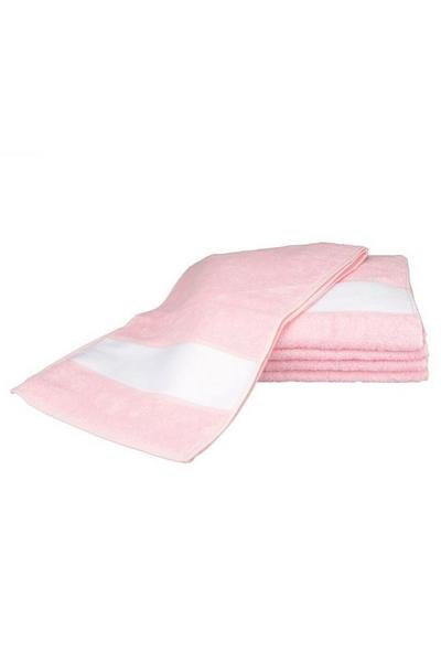 A&R Towels Light Pink Subli-Me Sport Towel