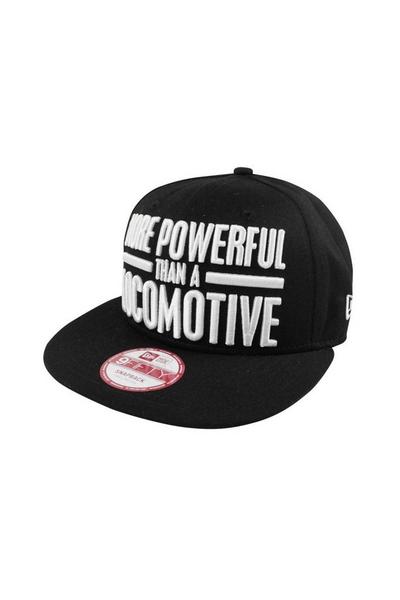 New Era Black Official Superman AKA Snapback Cap
