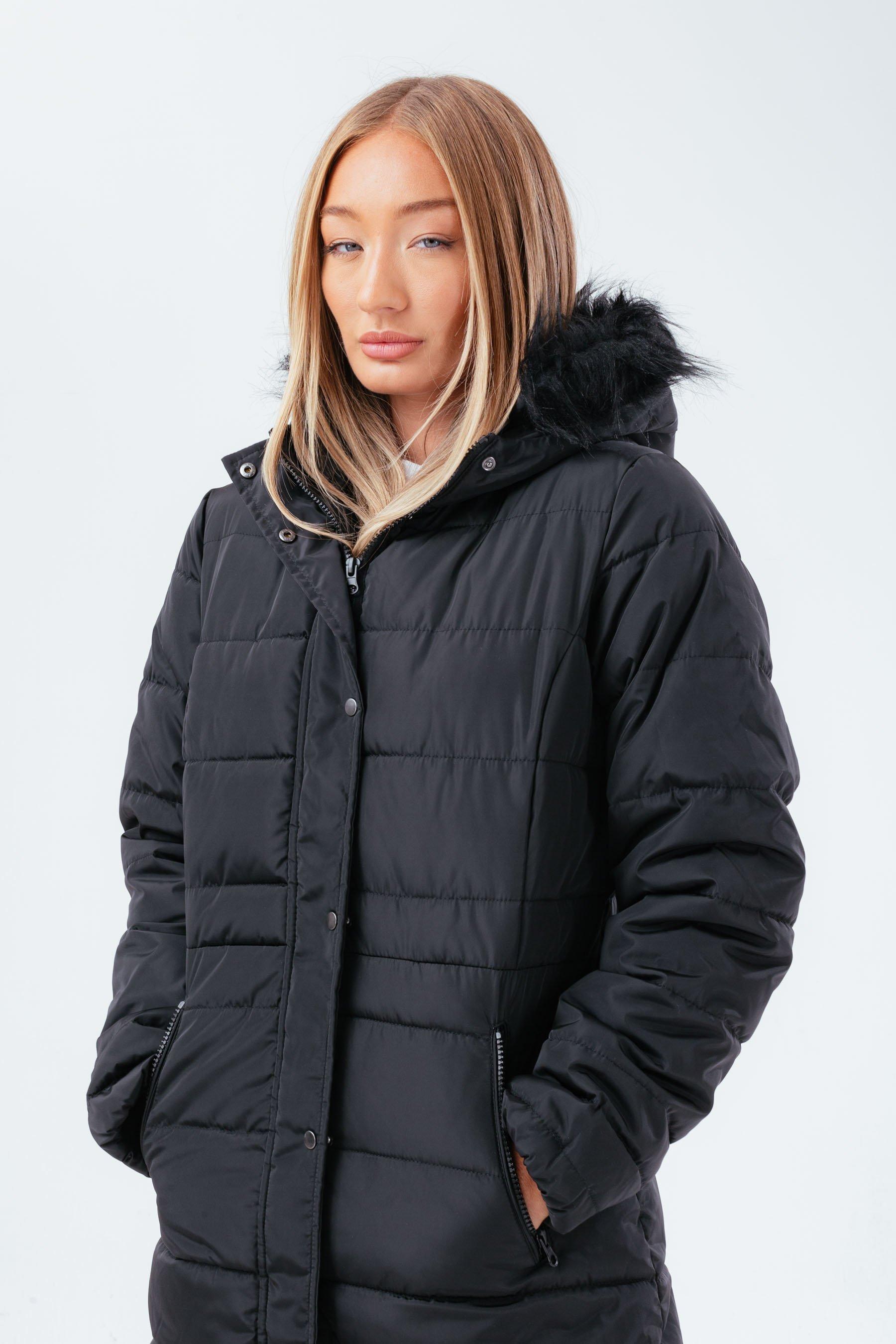 hype longline padded coat