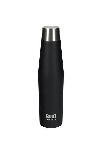 BUILT New York Black Perfect Seal 540ml Black Hydration Bottle