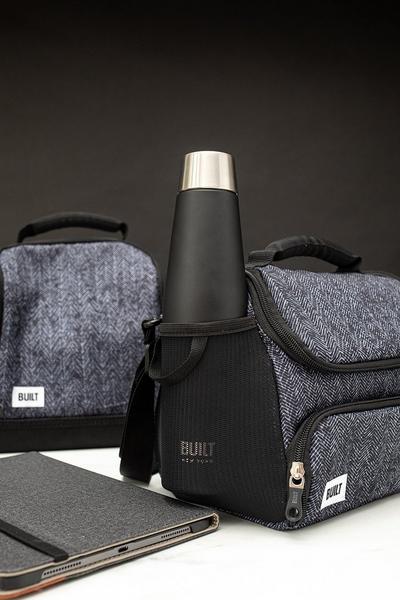 BUILT New York Black Perfect Seal 540ml Black Hydration Bottle