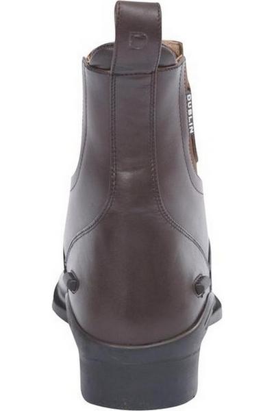 Dublin Brown Evolution Zip Front Leather Paddock Boots