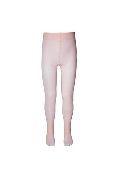 Silky Pink Convertible Dance Support Tights (1 Pair)