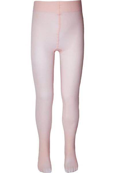Silky Pink Convertible Dance Support Tights (1 Pair)