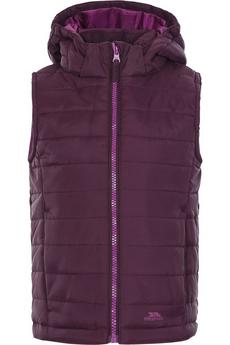 Trespass Purple Aretha Hooded Casual Gilet