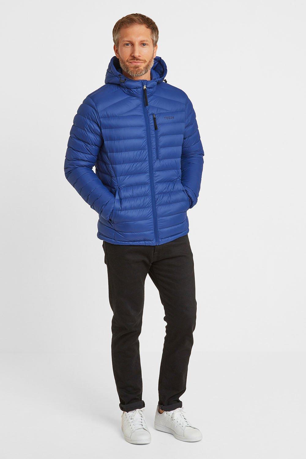 drax mens hooded down jacket