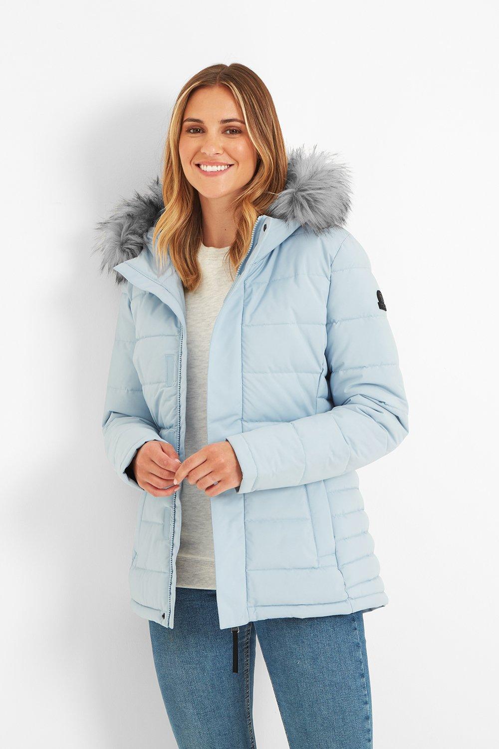 debenhams black puffer coat