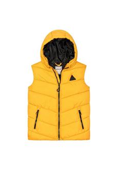 Minoti Yellow Quilted Gilet