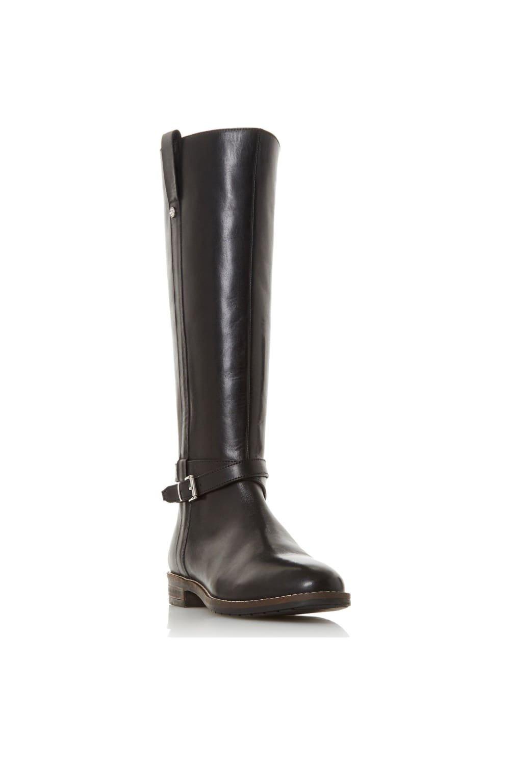 debenhams leather knee high boots