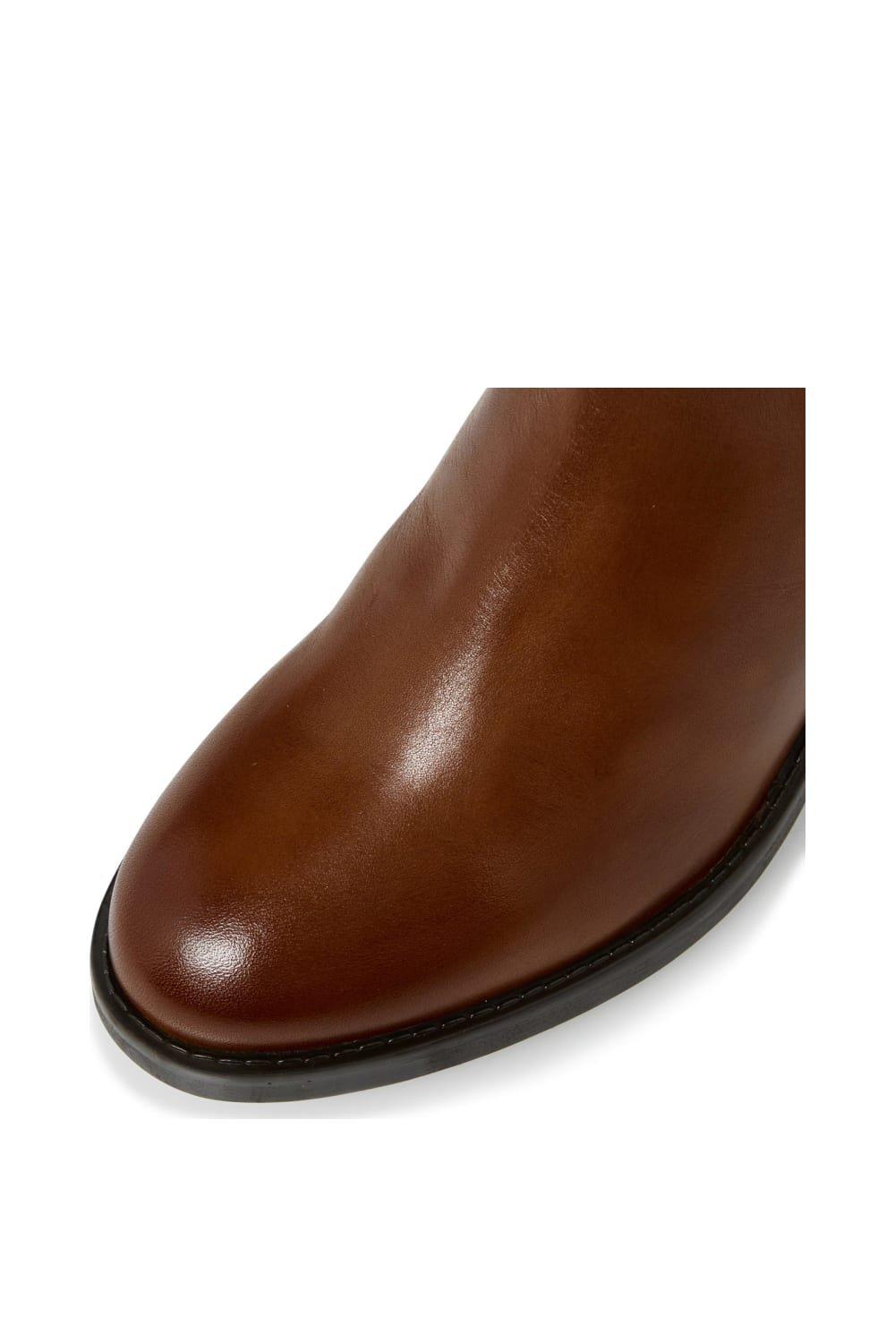 dune parker leather chelsea boots