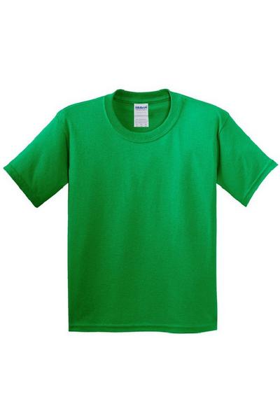 Gildan Green Heavy Cotton T-Shirt (Pack Of 2)