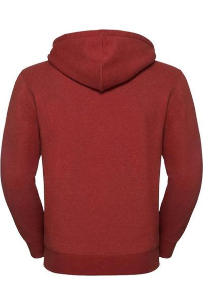 Russell Red Authentic Melange Hoodie