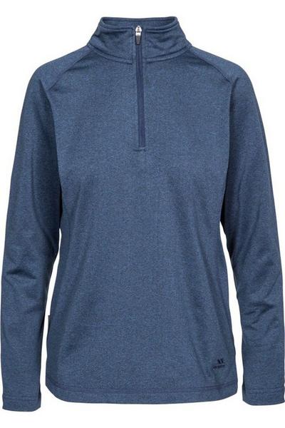 Trespass Navy Zirma Long Sleeve Active Top