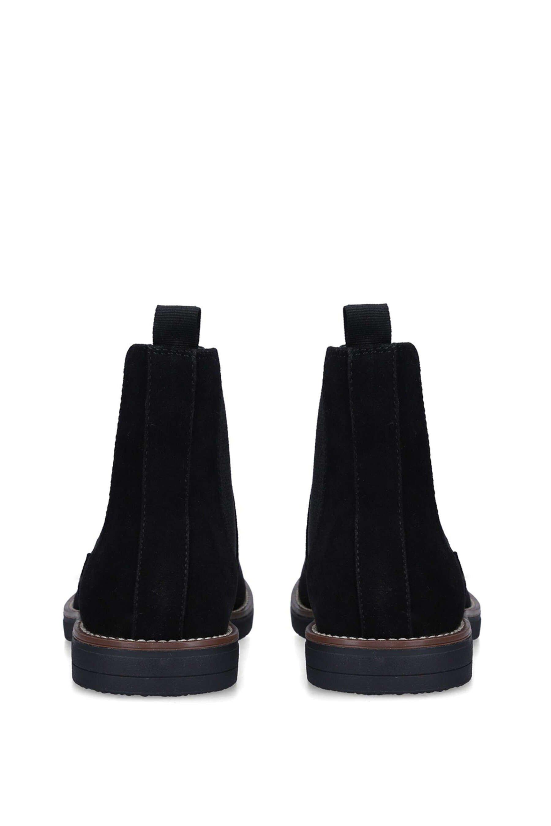 mens black suede chelsea boots uk