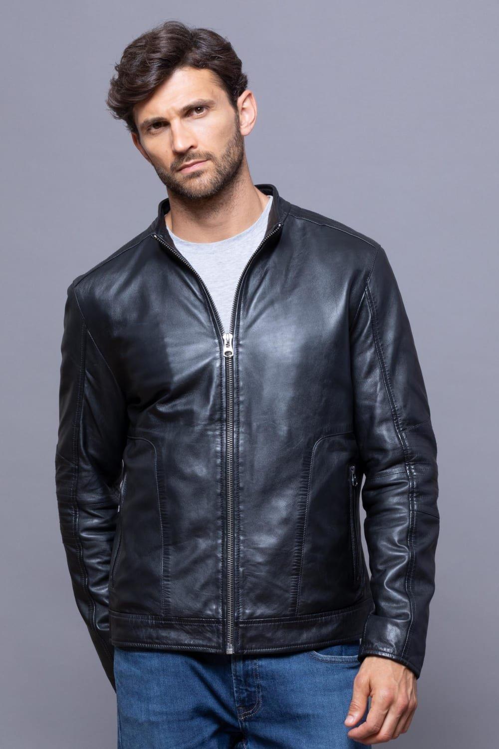 debenhams mens leather jackets sale