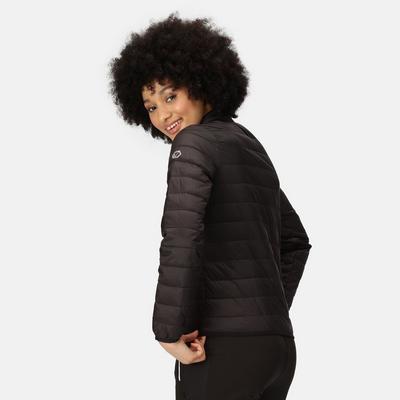 Regatta Black 'Hillpack' Lightweight Packaway Baffle Jacket