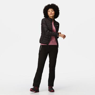Regatta Black 'Hillpack' Lightweight Packaway Baffle Jacket