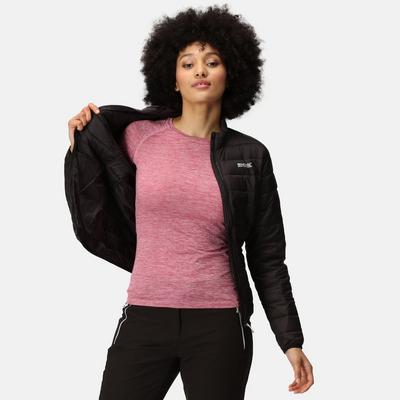 Regatta Black 'Hillpack' Lightweight Packaway Baffle Jacket