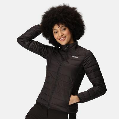 Regatta Black 'Hillpack' Lightweight Packaway Baffle Jacket