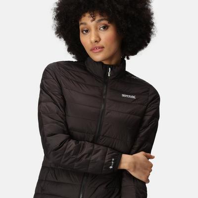 Regatta Black 'Hillpack' Lightweight Packaway Baffle Jacket