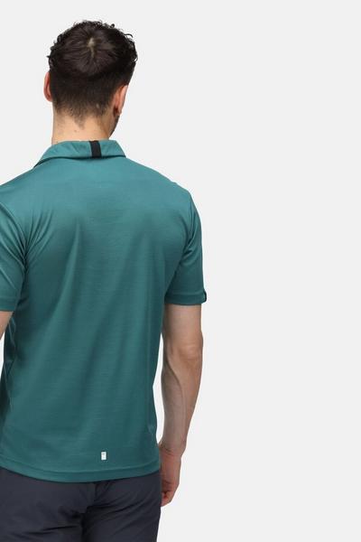 Regatta Bottle Green Quick-Dry 'Highton Pro' Short Sleeve Polo Shirt