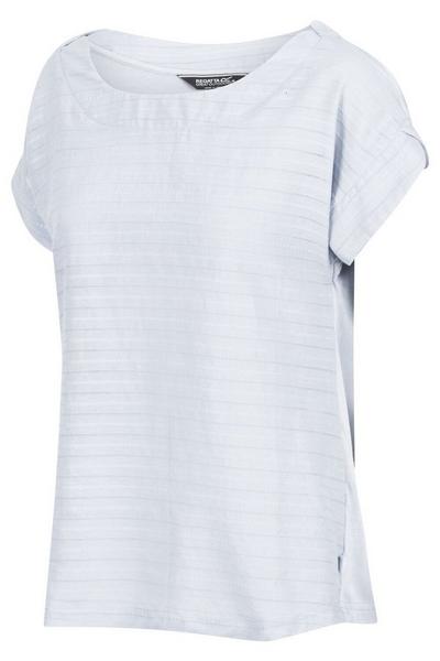 Regatta White Coolweave Cotton 'Adine' Short Sleeve T-Shirt