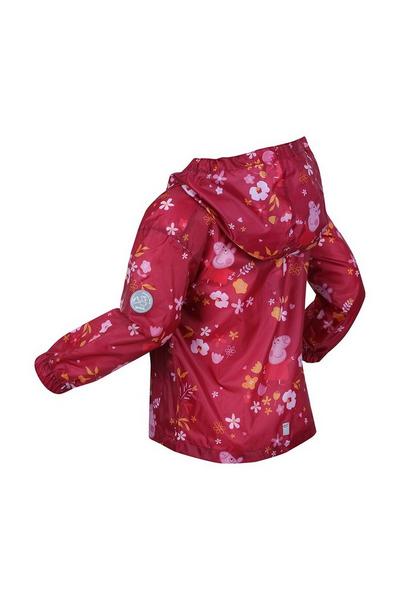 Regatta Dark Pink 'Peppa Pack-It Jacket' Isolite Waterproof Walking Jacket