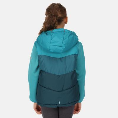 Regatta Turquoise 'Lofthouse' Heavyweight Hooded Bodywarmer
