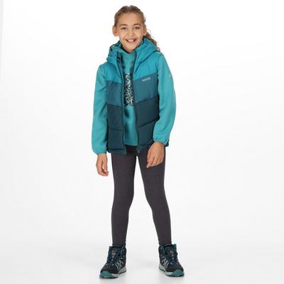 Regatta Turquoise 'Lofthouse' Heavyweight Hooded Bodywarmer