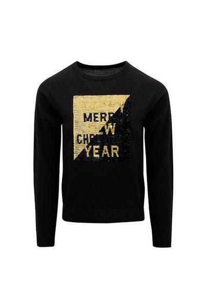 Christmas Shop Black Christmas New Year Jumper