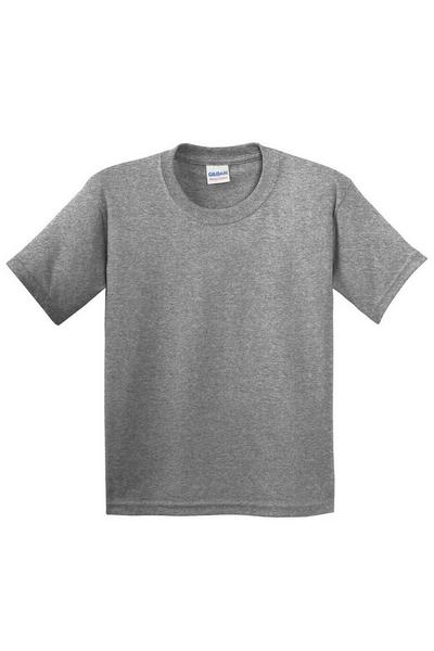Gildan Grey Heavy Cotton T-Shirt (Pack Of 2)