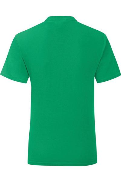 Fruit of the Loom Green Iconic T-Shirt