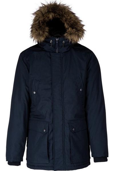 Kariban Navy Winter Parka Jacket