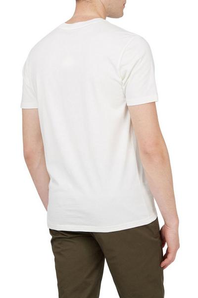 Ben Sherman Ivory Retro Type Tee