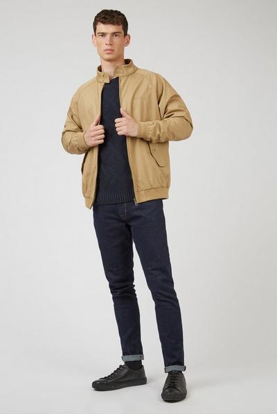 Ben Sherman Navy Cable Crew