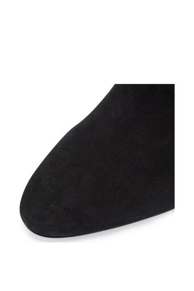 Dune London Black 'Oricle' Suede Ankle Boots