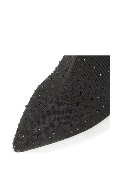 Dune London Black 'Opulent' Ankle Boots
