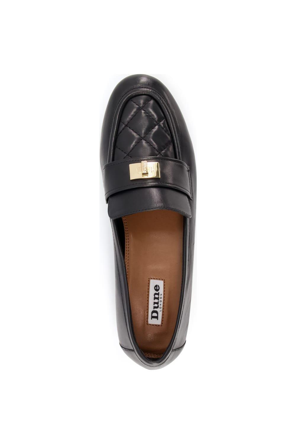 dune glazer leather tassel loafers