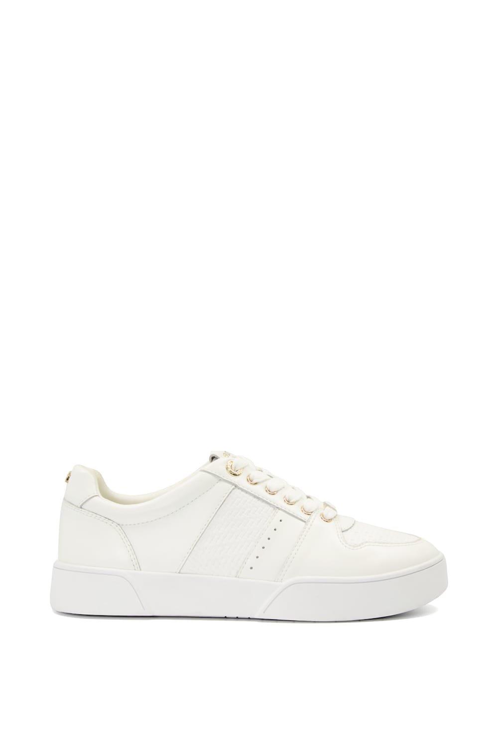 Trainers | 'Elysium' Leather Trainers | Dune London