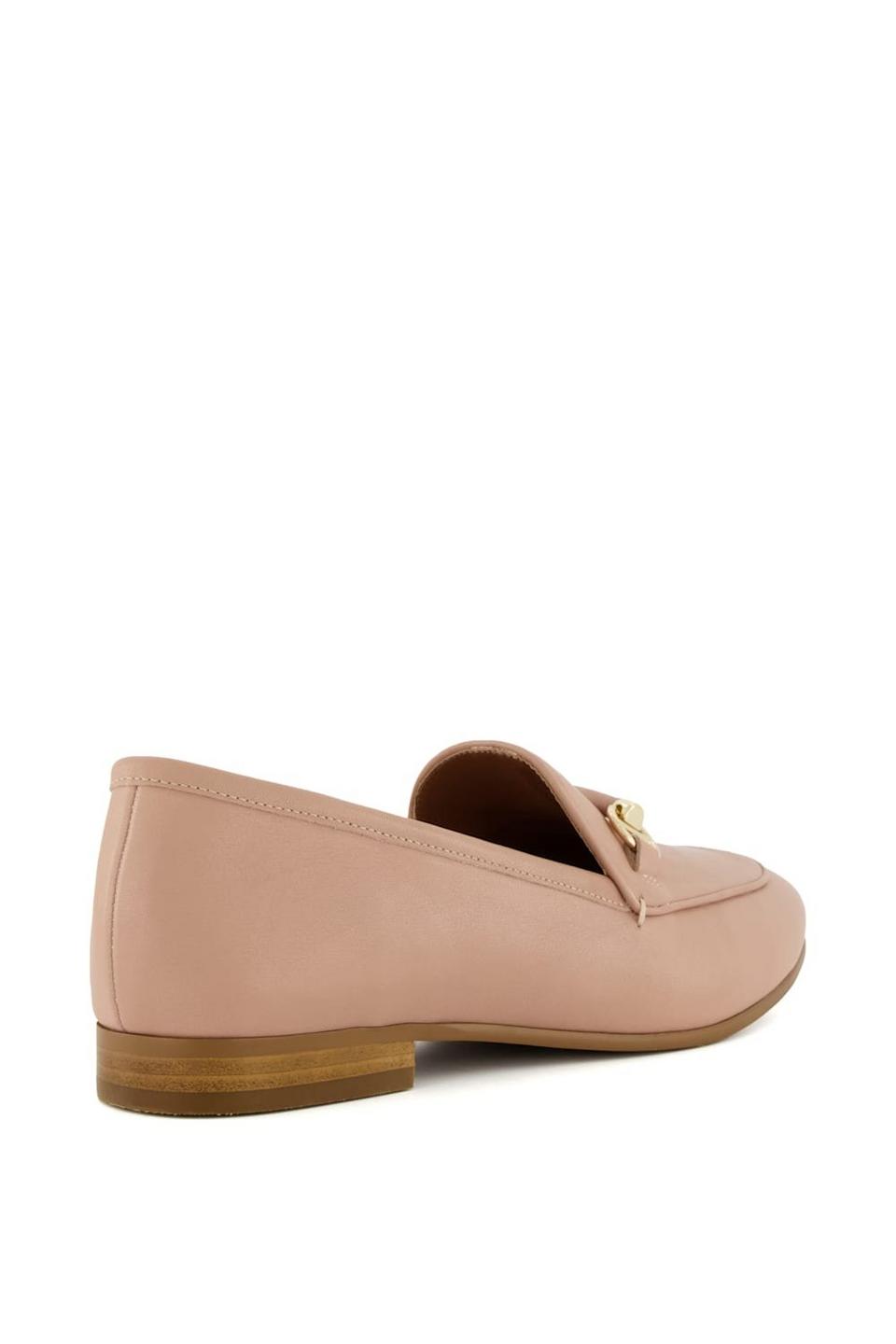 Flats | 'Grandeur' Leather Loafers | Dune London