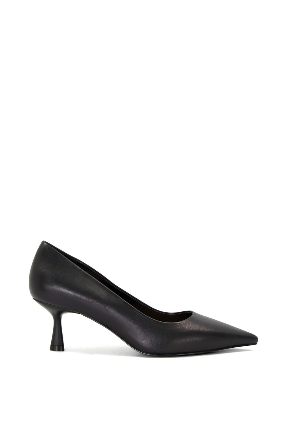 Heels | 'Angelina' Leather Court Shoes | Dune London