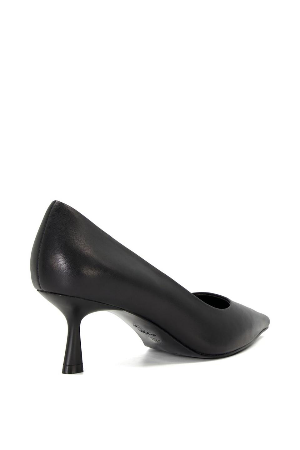 Heels | Wide Fit 'Angelina' Leather Court Shoes | Dune London