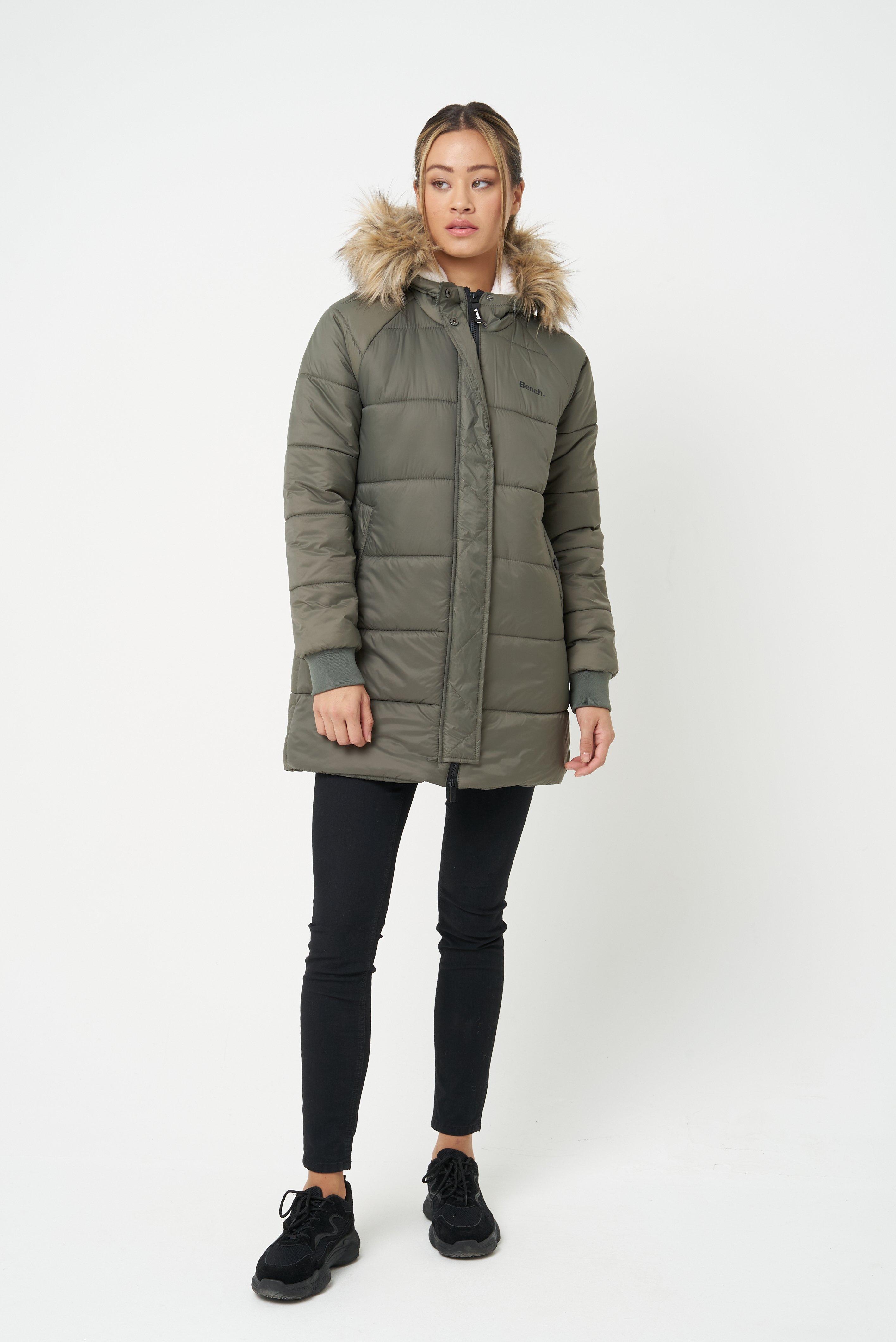 bench long puffer coat