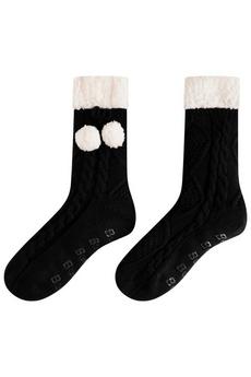 Bench Black 'Josey' Slipper Socks